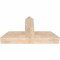 Ekena Millwork Portland Smooth Timber Gable Bracket, Douglas Fir, 36"W x 19"H x 5 1/2"D x 5 1/2"F, 13/12 Pitch GBW036X19X0606POR00SDF - alternate 3